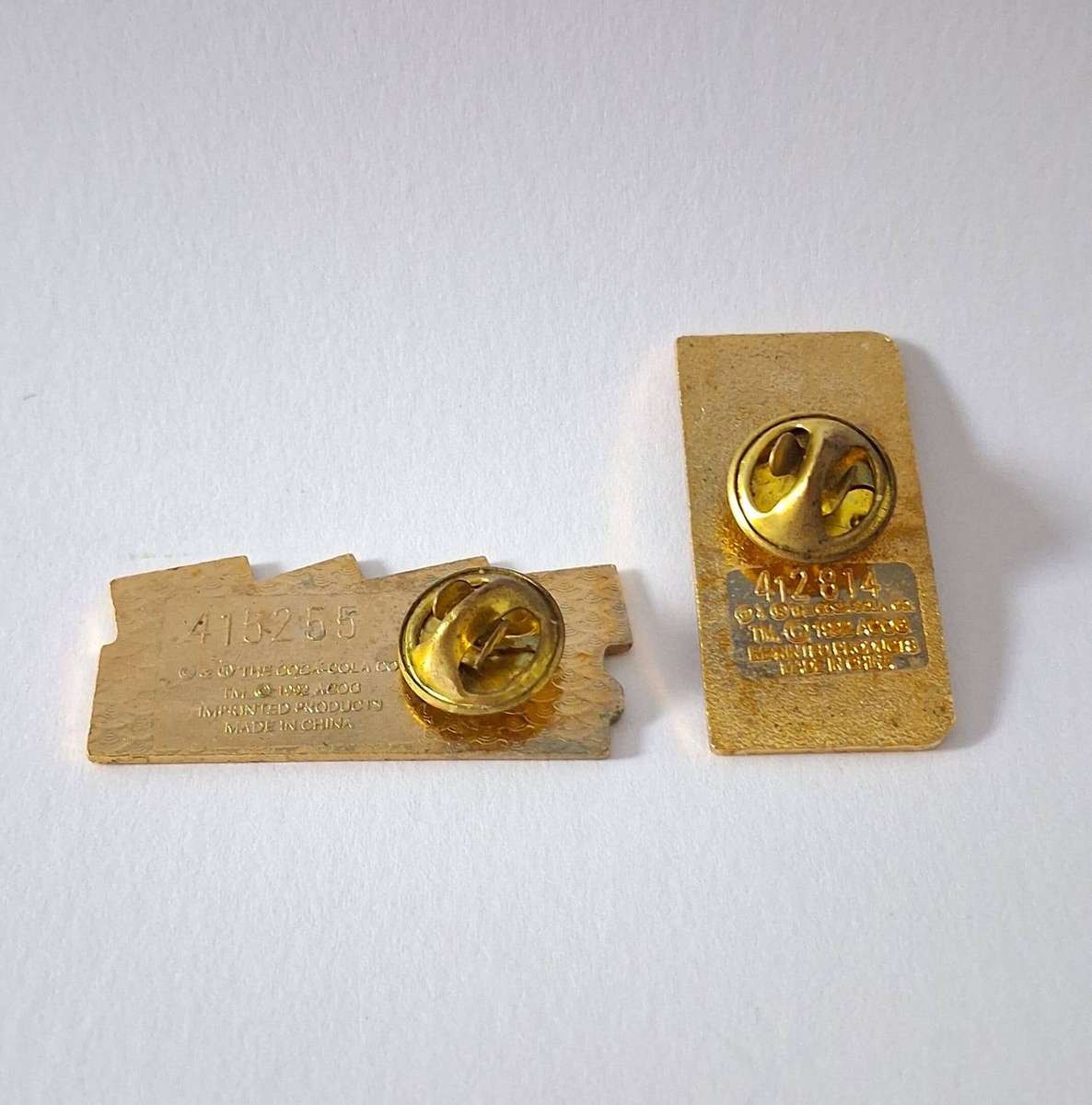 COCA COLA 1990s PIN SET 5