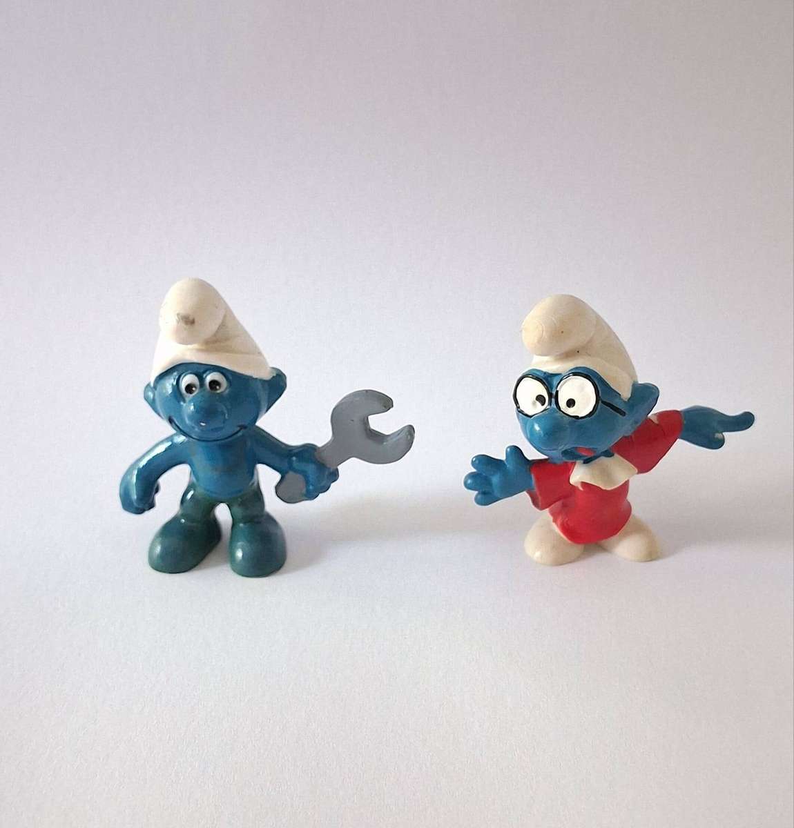 SMURF LOT 4 ORIGINAL PEYO