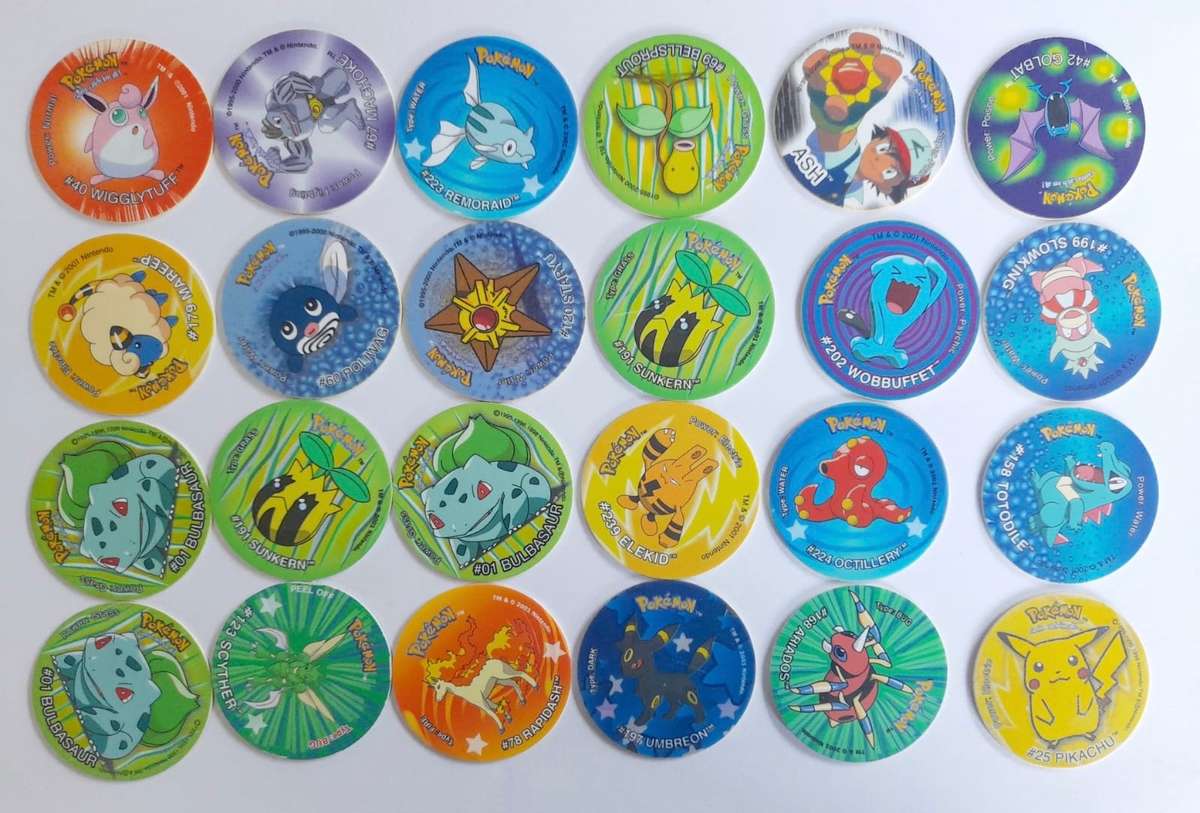 POKÉMON TAZO COLLECTION WITH ORIGINAL HOLDER