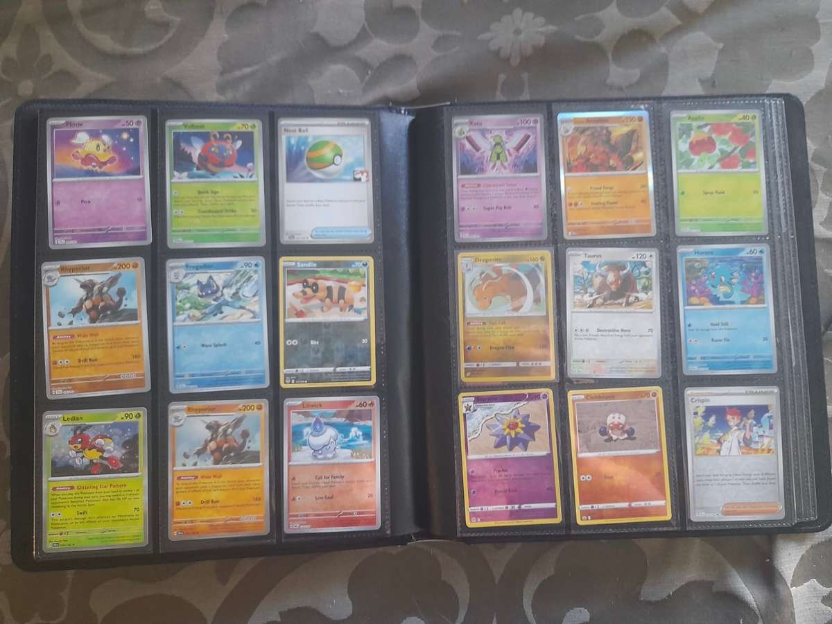 MEGA POKÉMON COLLECTION - GENUINE CARDS - BINDER 360 CARDS - DIFFERENT SETS -