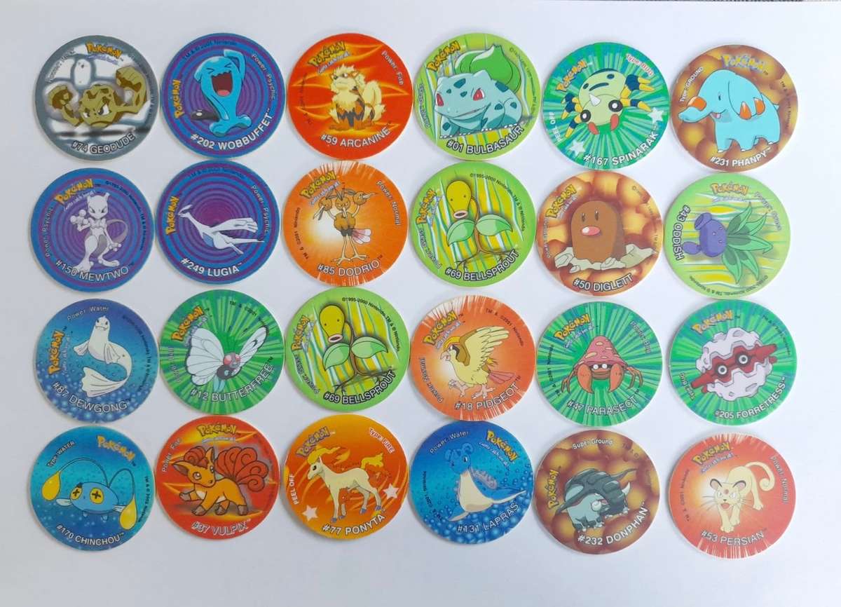 POKÉMON TAZO COLLECTION WITH ORIGINAL HOLDER