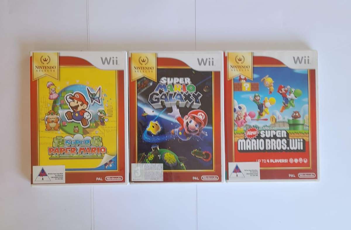 Wii in box complete with games.