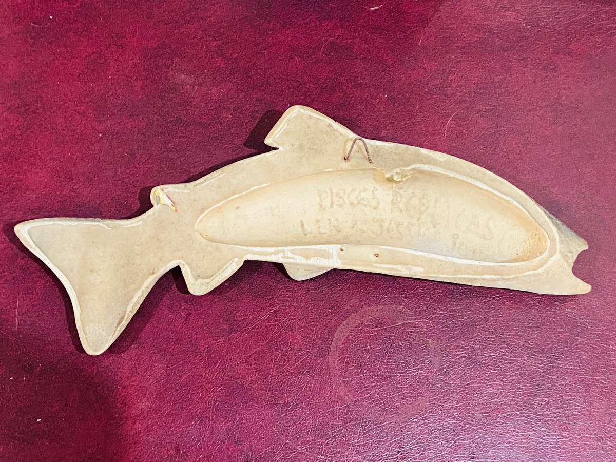 FLY FISHING LOT - WALL HANGER & TWO FRAMES WITH FLIES