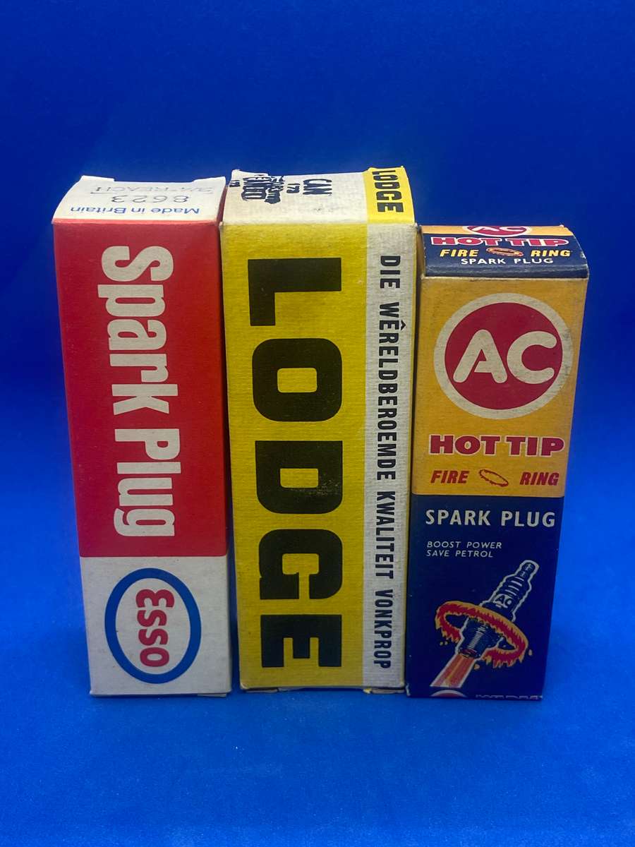 THREE NEW OLD STOCK SPARK PLUGS