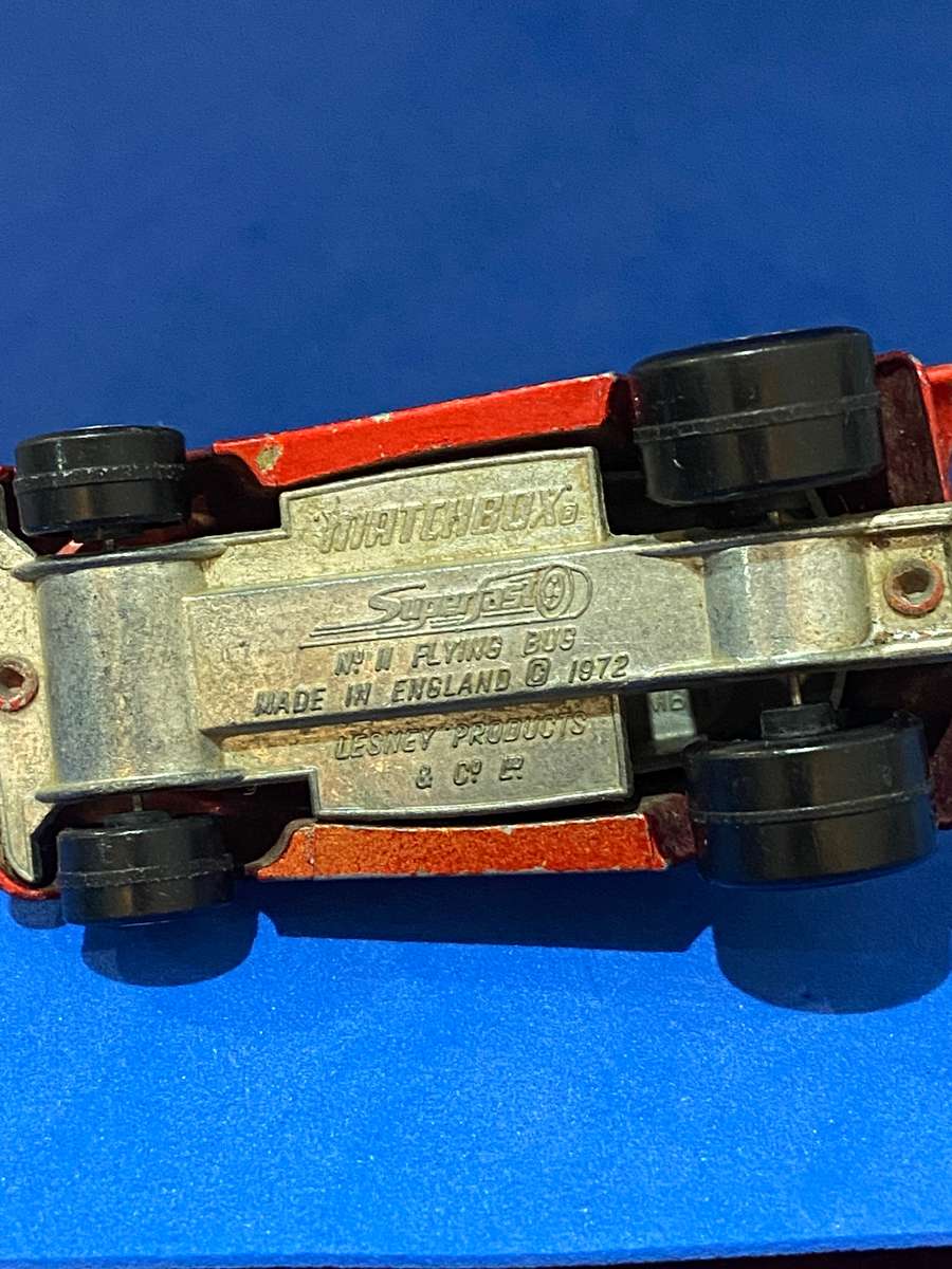1972 FLYING BUG VW MATCHBOX SUPERFAST