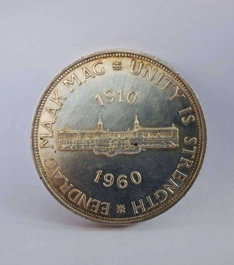 1960 SILVER 5 Shillings