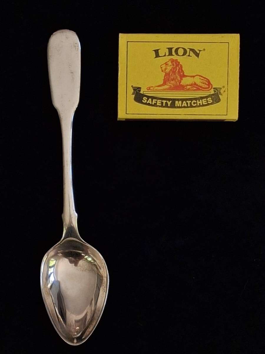 SILVER RUSSIAN SPOON HALLMARKED SEE PHOTOS 19.1grams