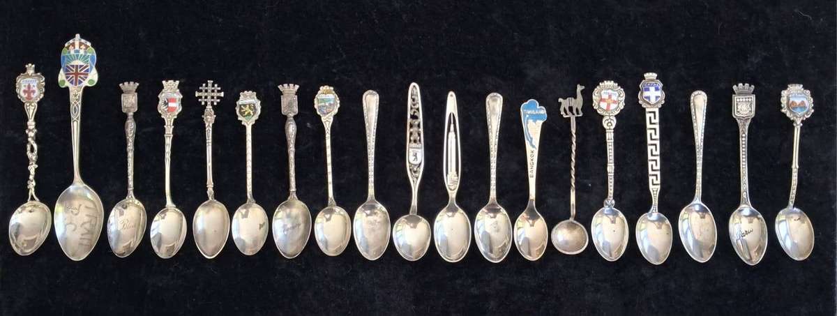 SILVER SPOON COLLECTION 173grams 925 & 800 SEE ALL PHOTOS