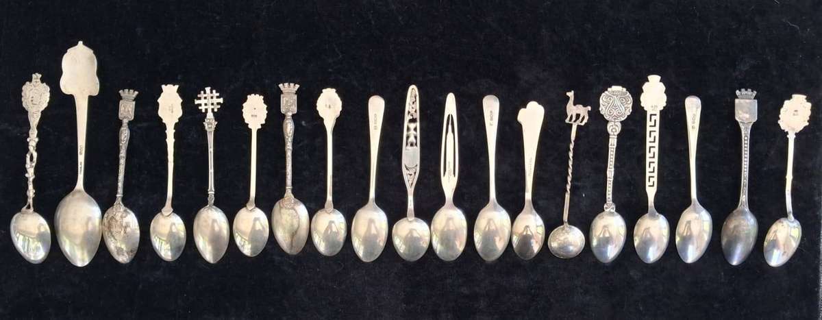 SILVER SPOON COLLECTION 173grams 925 & 800 SEE ALL PHOTOS