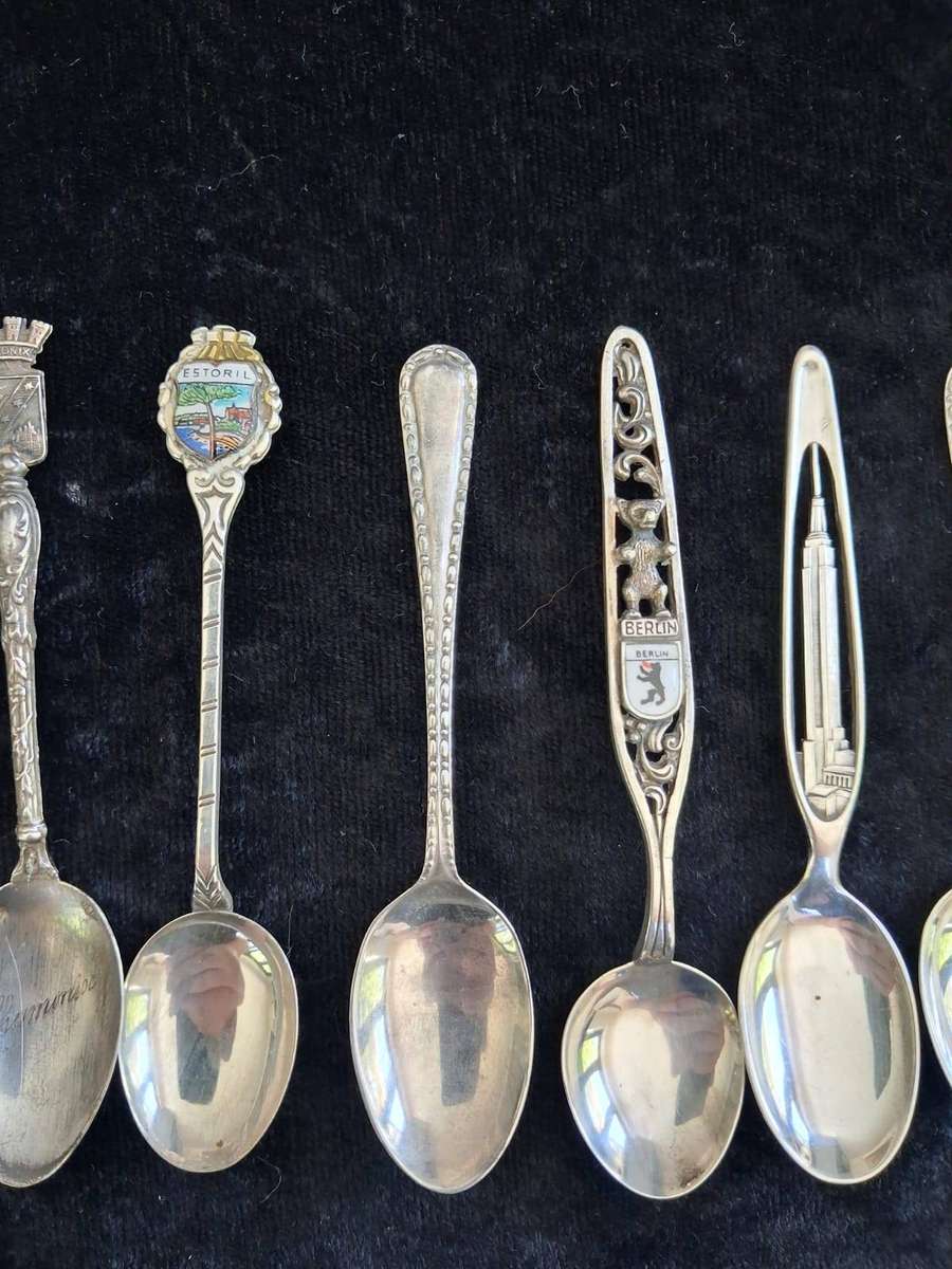 SILVER SPOON COLLECTION 173grams 925 & 800 SEE ALL PHOTOS