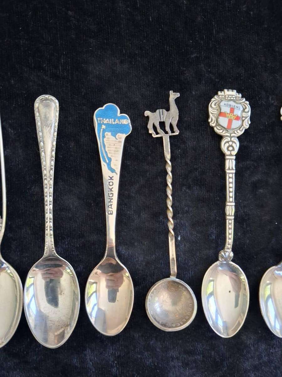 SILVER SPOON COLLECTION 173grams 925 & 800 SEE ALL PHOTOS