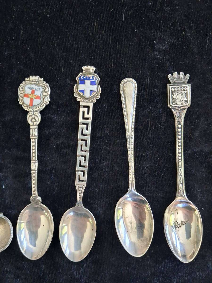 SILVER SPOON COLLECTION 173grams 925 & 800 SEE ALL PHOTOS