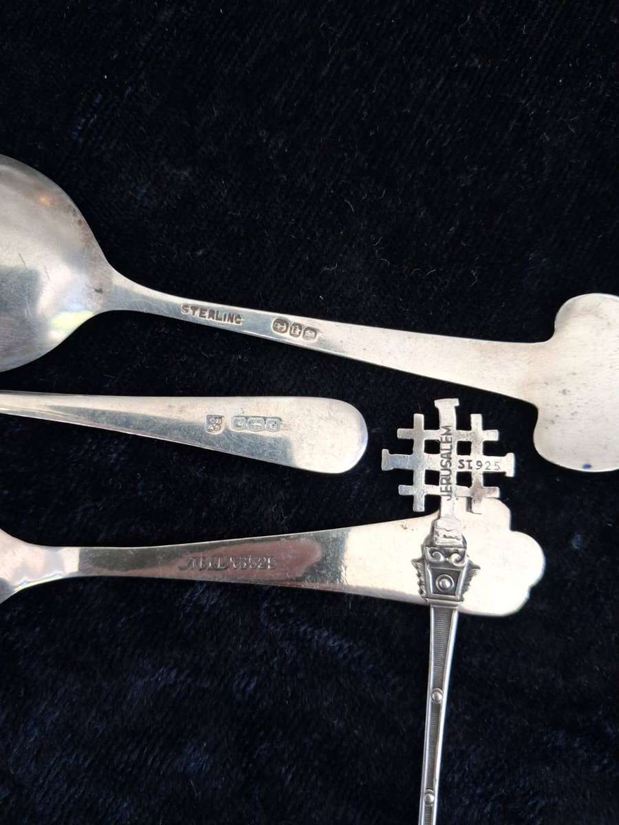 SILVER SPOON COLLECTION 173grams 925 & 800 SEE ALL PHOTOS