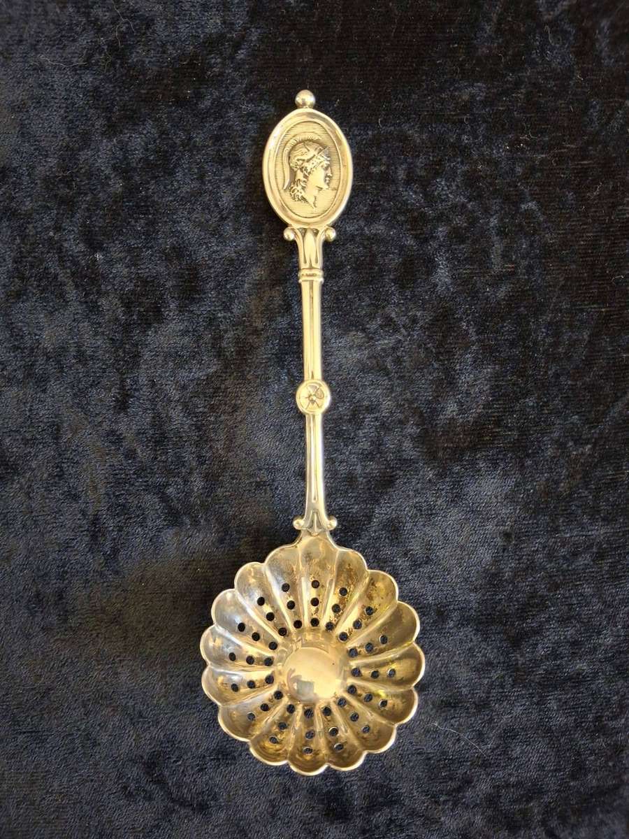 SILVER 925 SUGAR SIFTER SPOON 33grams