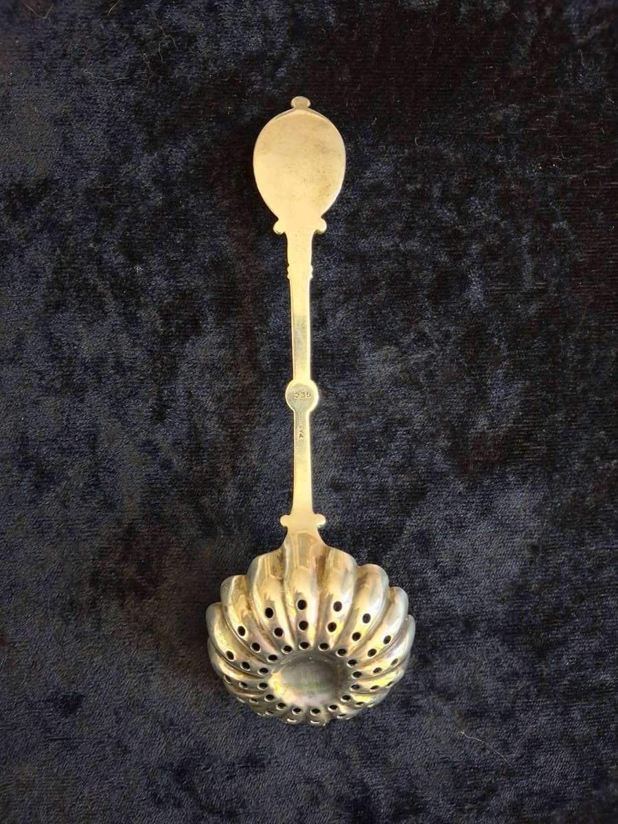 SILVER 925 SUGAR SIFTER SPOON 33grams