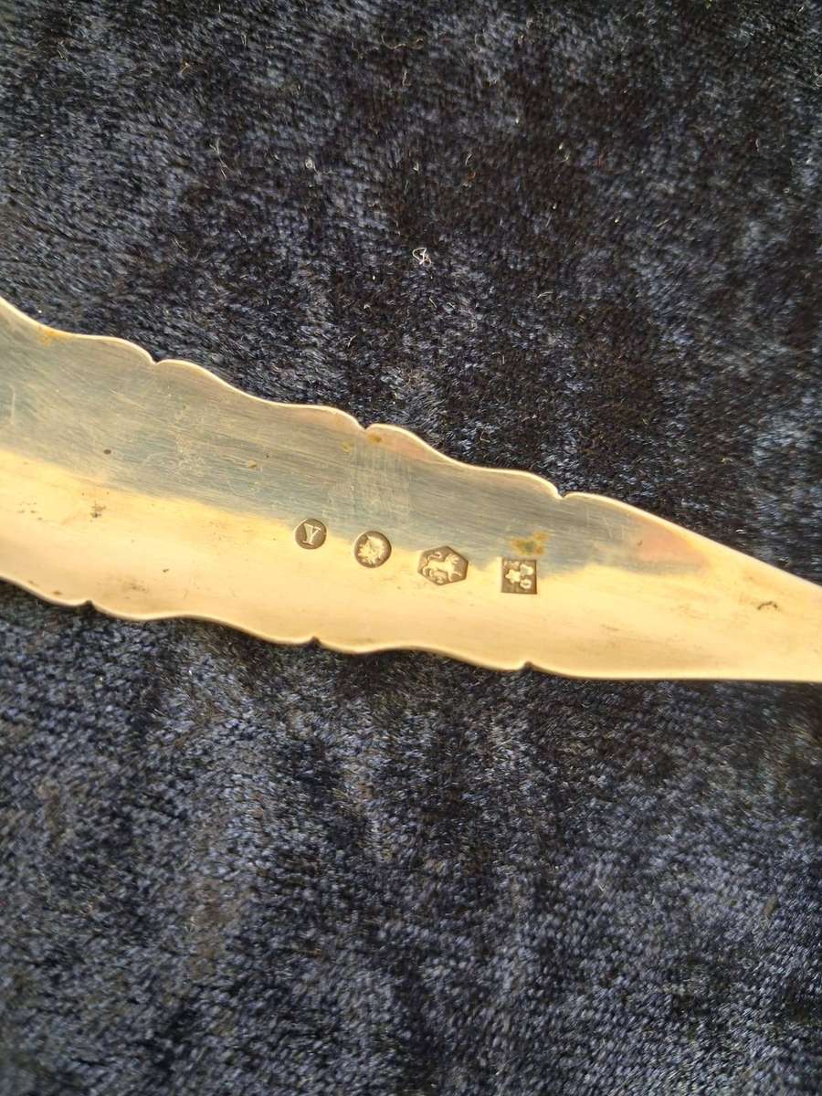 SILVER 925 LARGE SUGAR SPOON 22.85grams