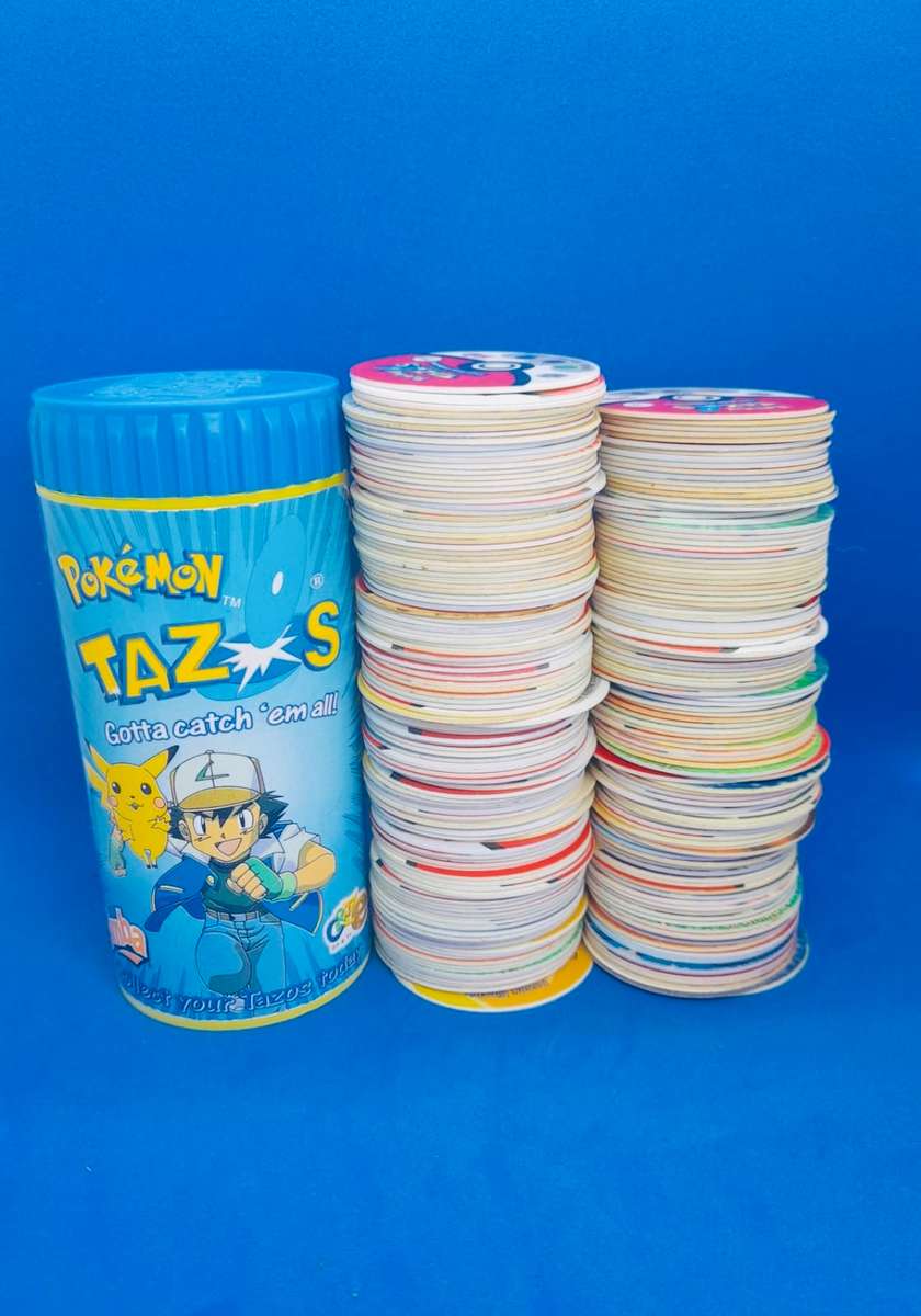 POKÉMON TAZO COLLECTION WITH ORIGINAL HOLDER