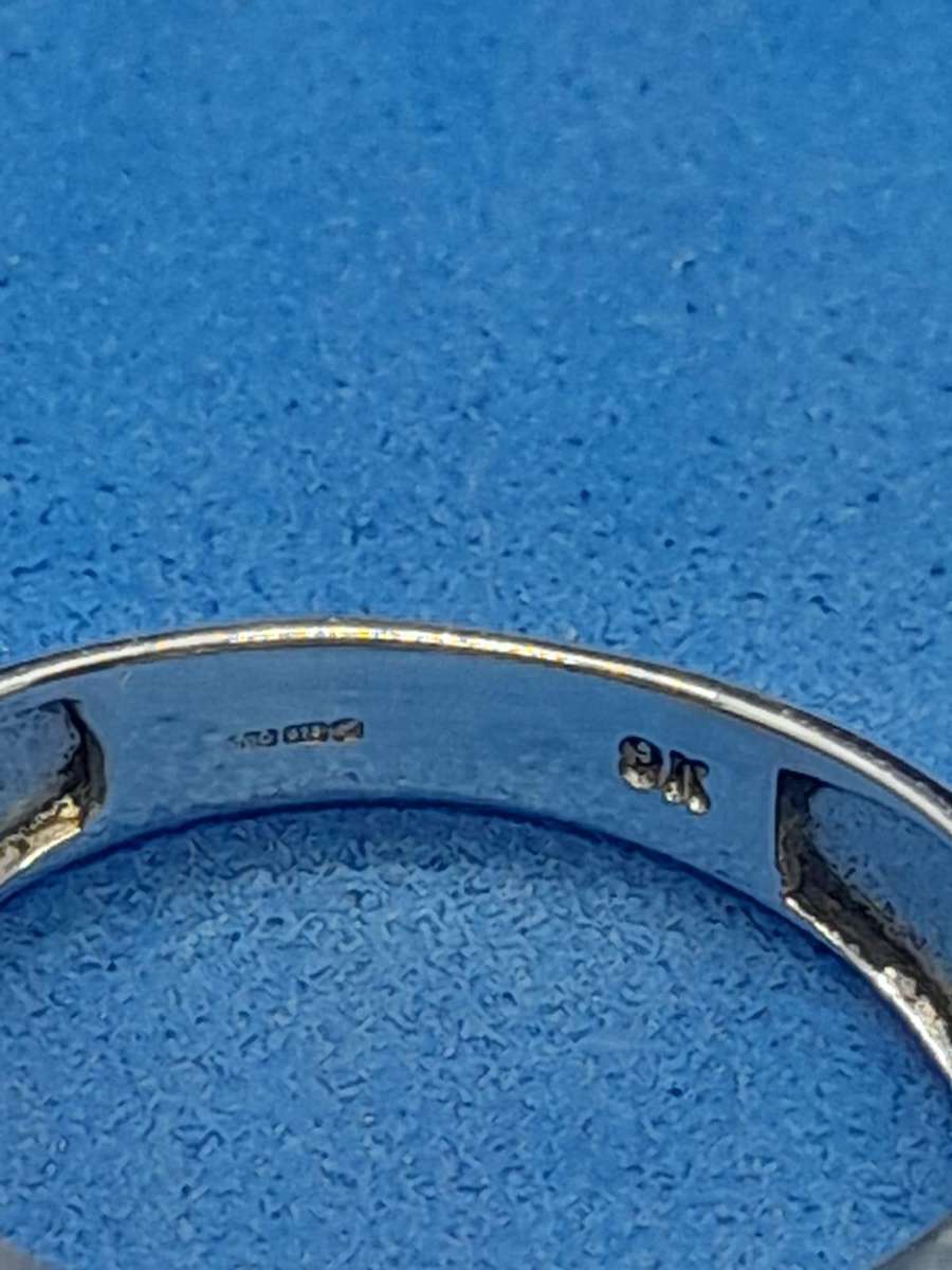 White gold Tanzanite ring.