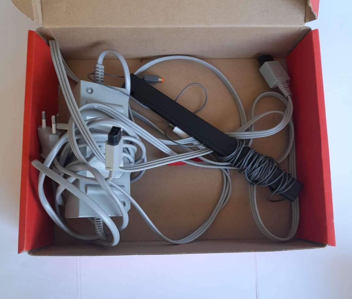 Wii in box complete with games.