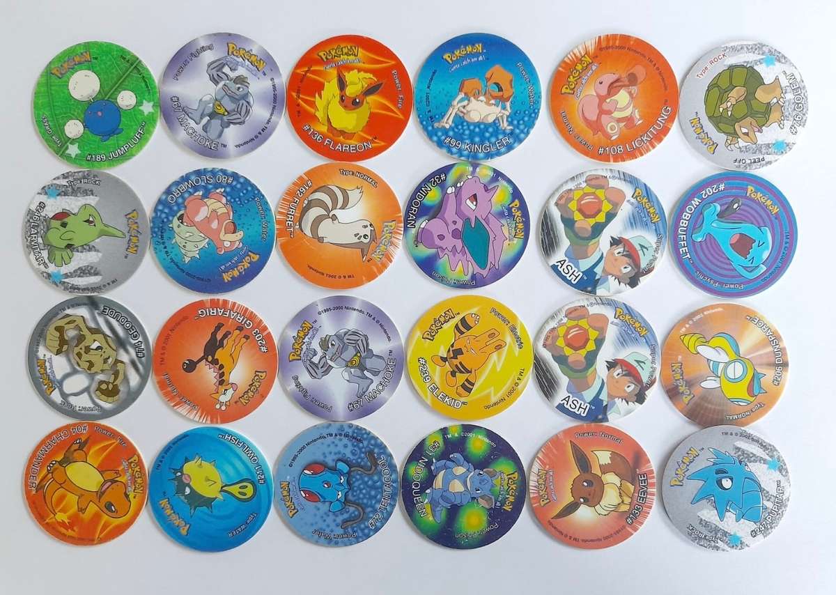 POKÉMON TAZO COLLECTION WITH ORIGINAL HOLDER