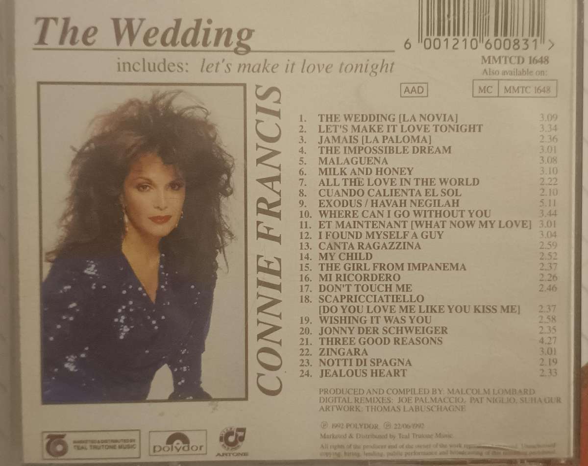 Connie Francis - The Wedding