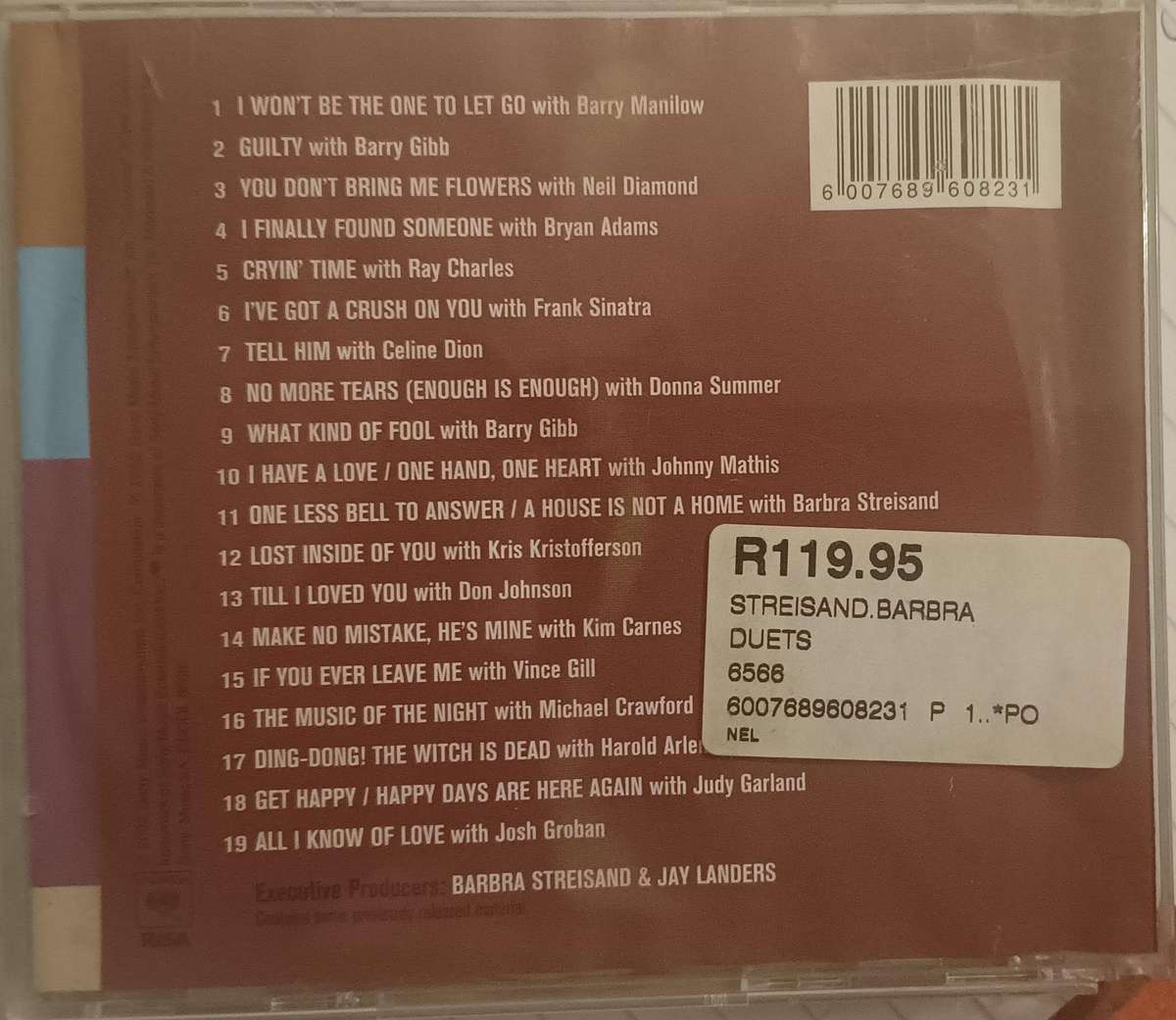 Barbra Streisand - Duets CD