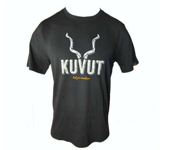 KuVut Illustration Black TShirt Size M