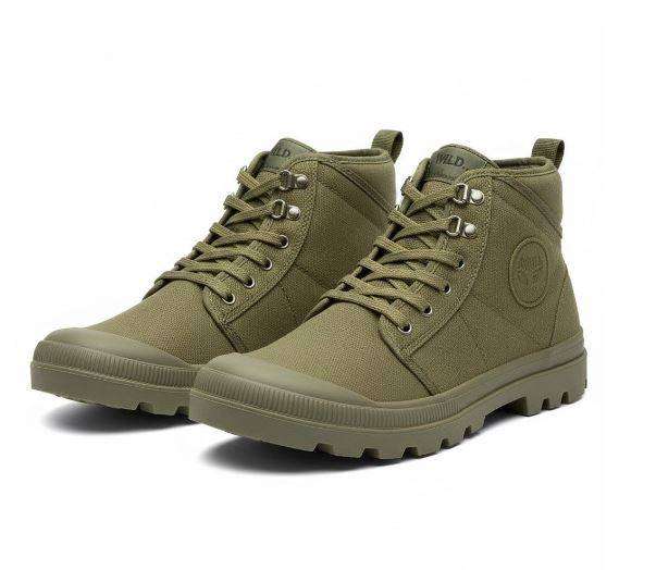 Wildebees Jannie Olive Boots - UK 7