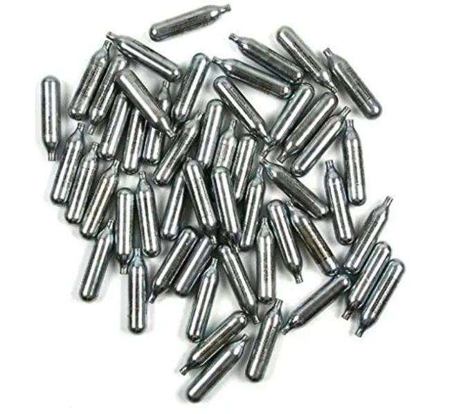 Non-threaded 12g CO Gas Canisters X 100