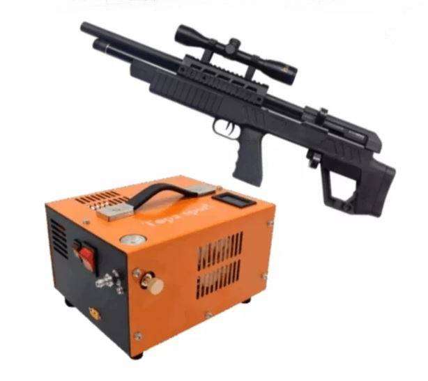 Beeman Commodore PCP 5.5mm Air Rifle, Compressor Combo