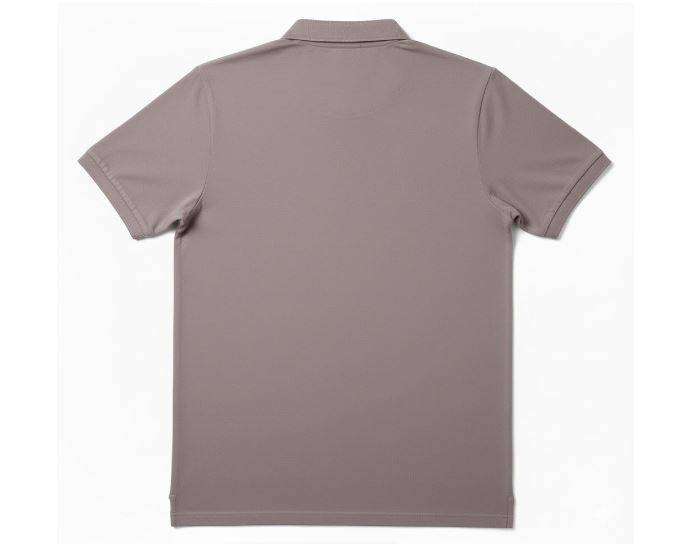 Kakiebos Piqué Golfer with Rib Collar (Size S)