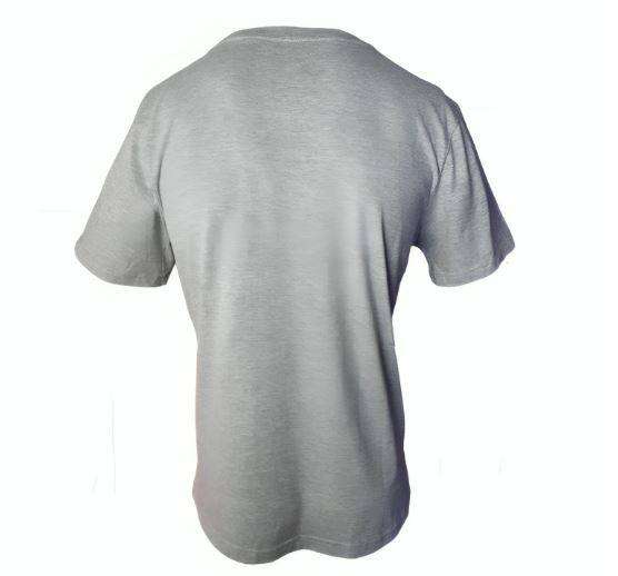 KuVut Vintage Gentleman Grey Melange TShirt Size S