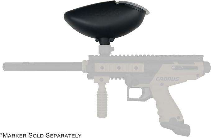 200 Ball Paintball Hopper - Black 0.68 Caliber