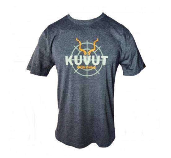 KuVut Target Navy Melange T-Shirt Size L