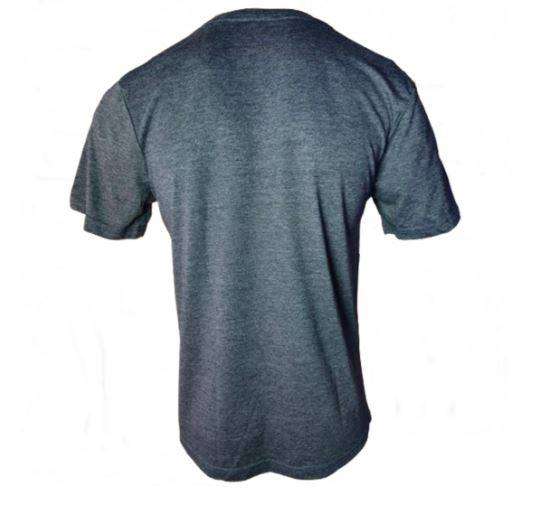 KuVut Target Navy Melange T-Shirt Size L