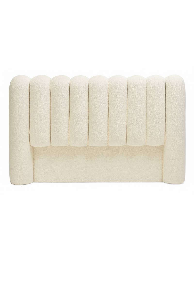 Lumi Gold Boucle Double Headboard