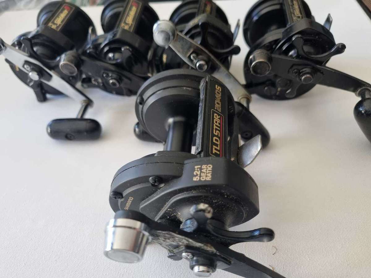 Shimano set of reels
