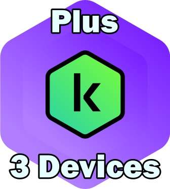 Kaspersky Plus - 3 Devices 1 Year No Shipping Fee