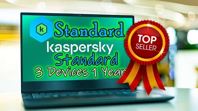 Kaspersky Standard - 3 Devices 1 Year No Shipping Fee