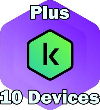 Kaspersky Plus - 10 devices 1 year