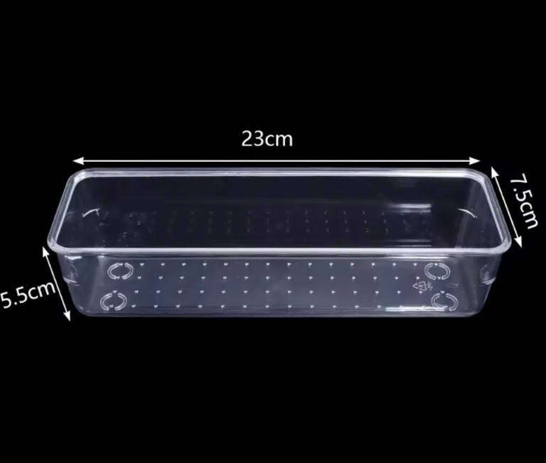 31 Piece Set: Clear Jewellery Storage Box with 30 x Antioxidation Ziplock Pouches