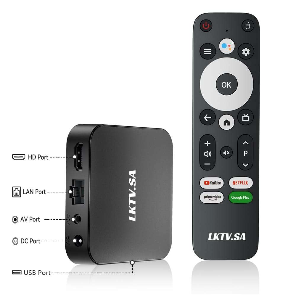 LKTVSA 4k android smart tv box