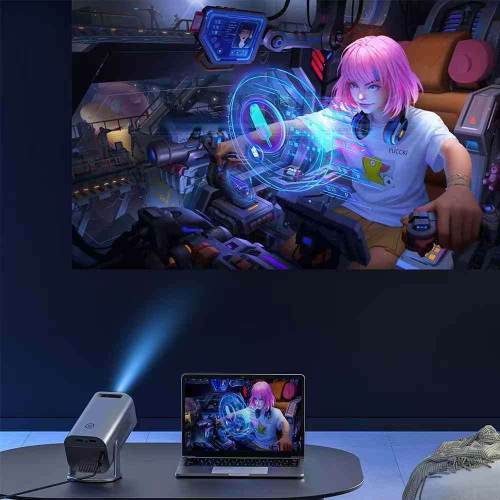 HD smart projector with remote