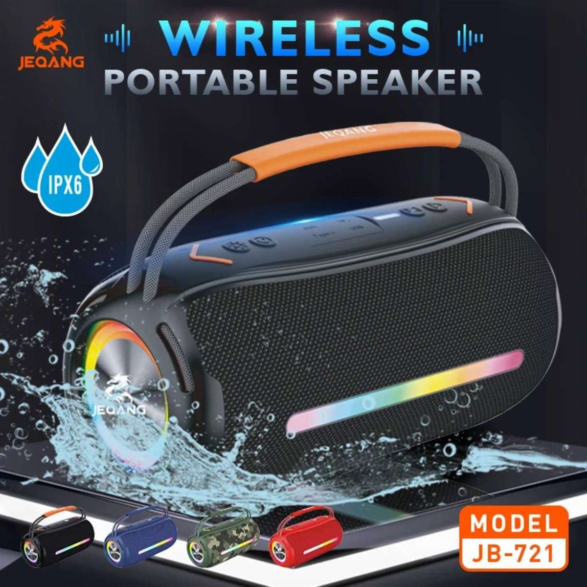 Boombox bluetooth speaker 20W wireless ultra bluetooth speaker