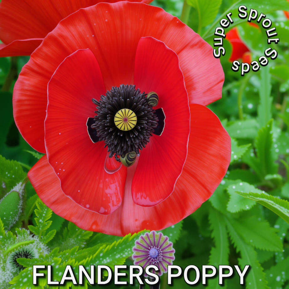 FLANDERS POPPY x 100+ seeds
