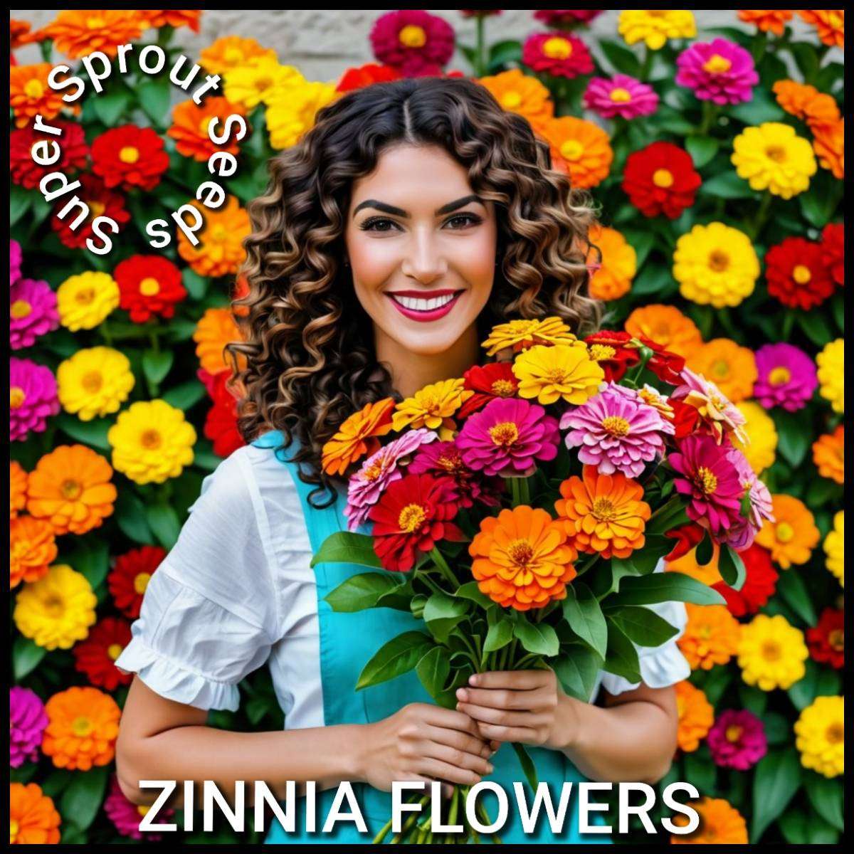 ZINNIA / JAKOB REGOP x 15+ seeds