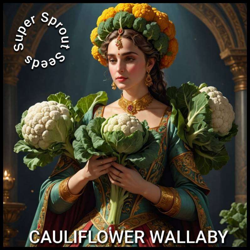CAULIFLOWER WALLABY x 50+ seeds