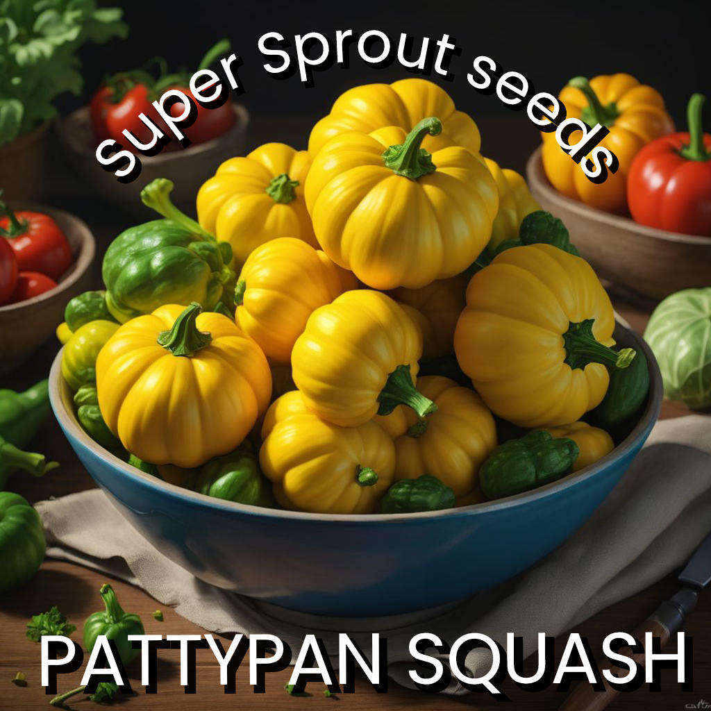 Pattypan Squash x 6 seeds
