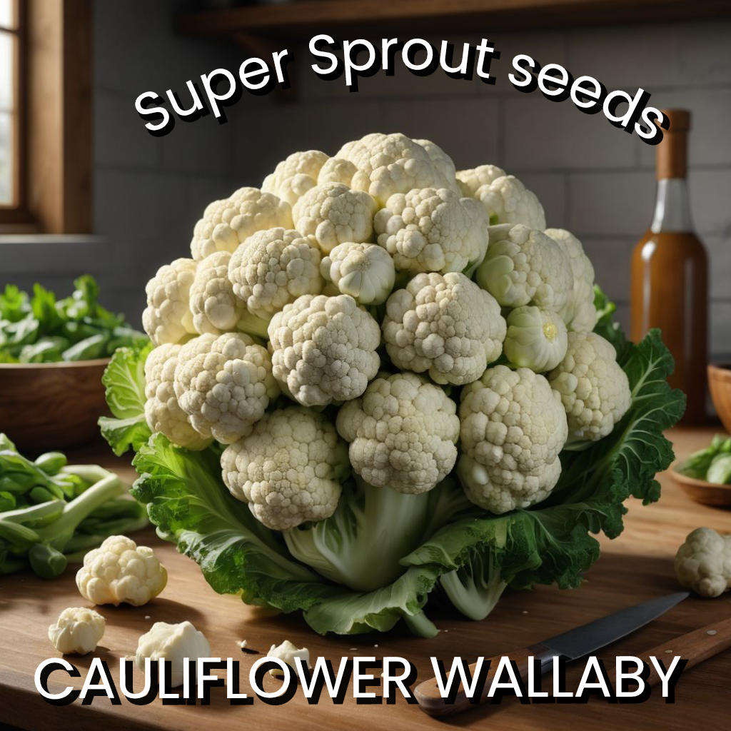 CAULIFLOWER WALLABY x 50+ seeds