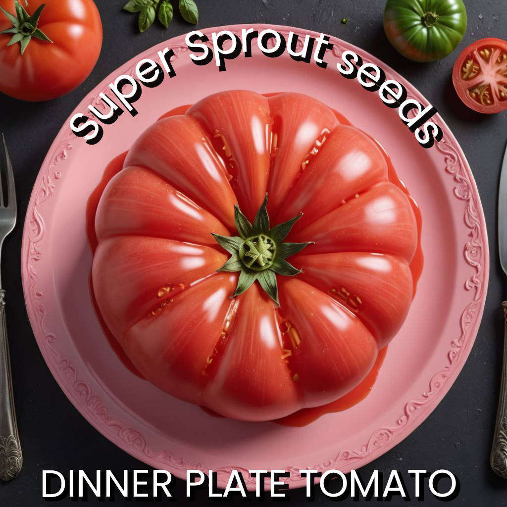 DINNER PLATE TOMATO SEEDS x 10 seeds